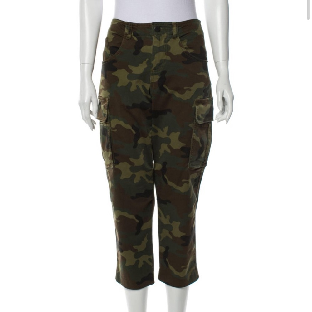 Alice Olivia camouflage pants xs